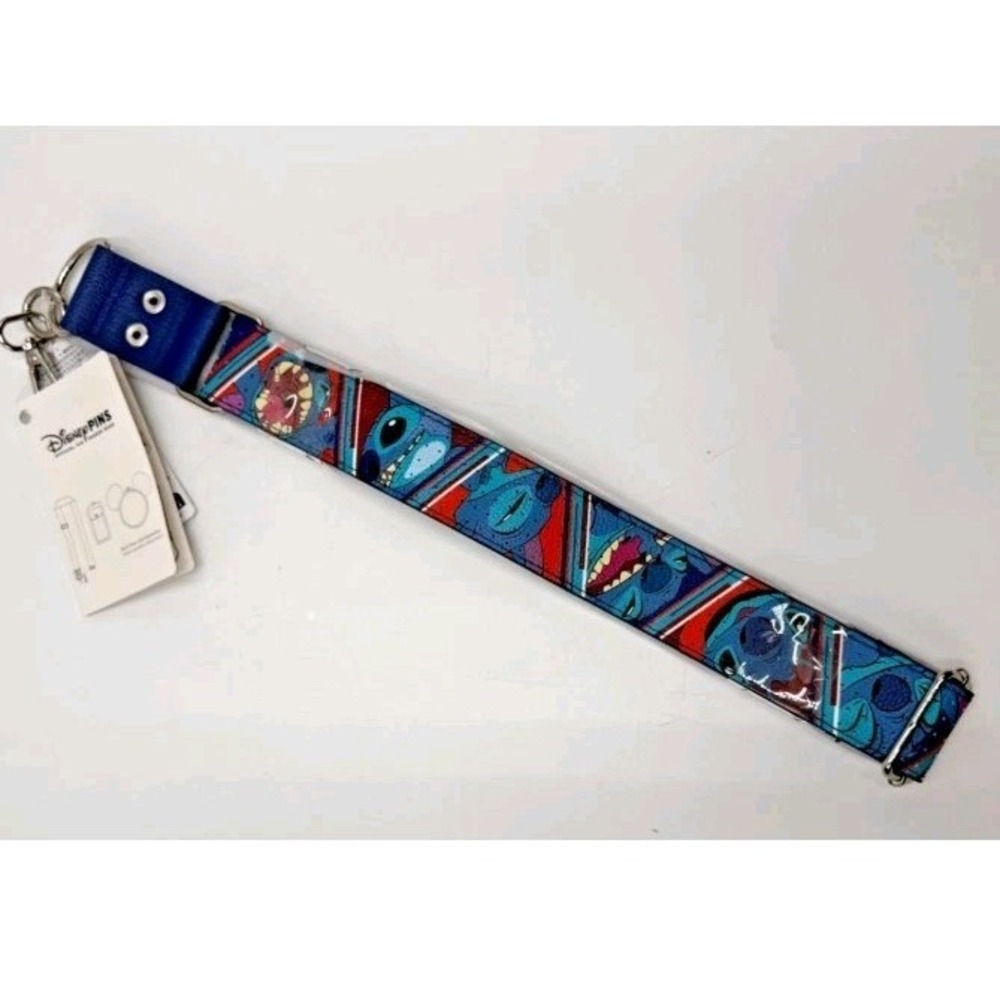 Disney Parks STITCH LILO Pin Strap Pin Trading Gear Belt Strap Accessory New